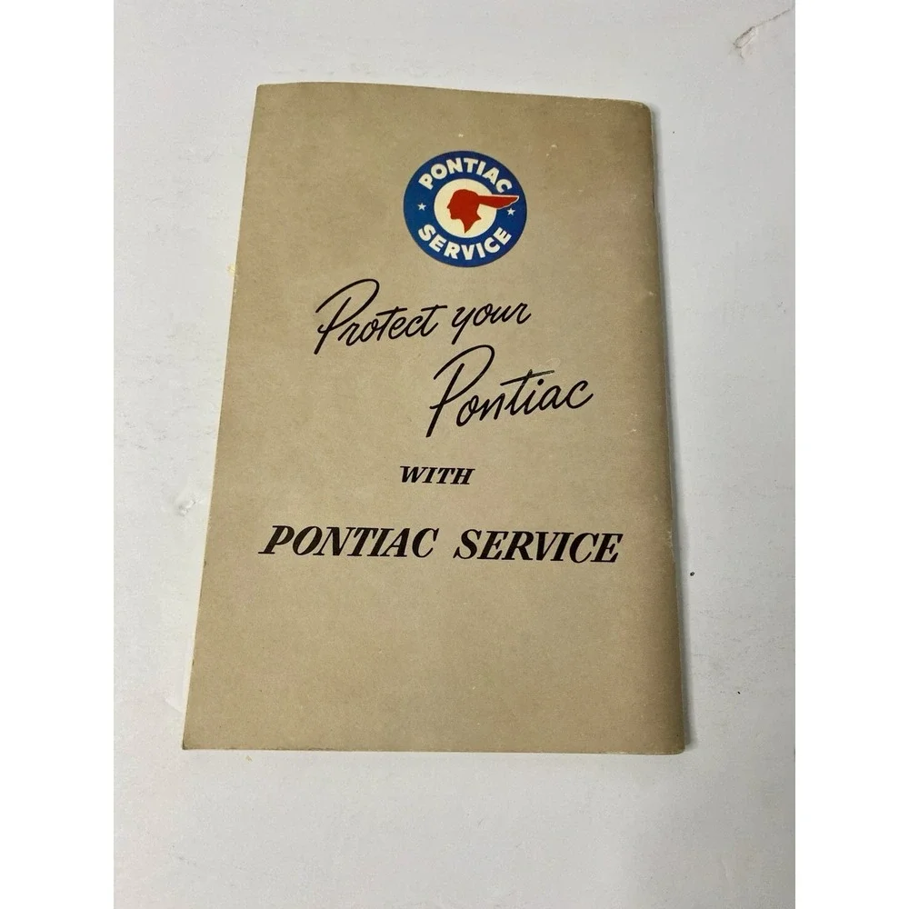 1950 Pontiac Automobile Owner's Instructions Book Manual Service‎ Policy + Extra